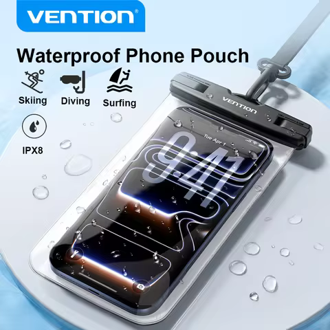 Pochette téléphone IPX8 Vention 7.2 pouces ski