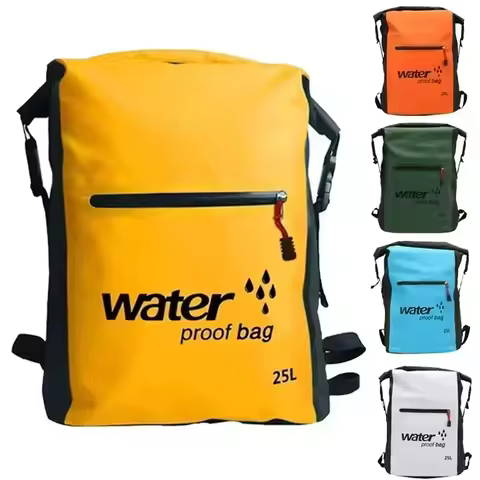 Sac sec étanche 25L kayak canoë double sangles